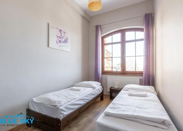 Appartement Blue Sky - W Centrum, Blisko Deptaka, Restauracji I Atrakcji Karpacza - Obroncow Pokoju 1d Karpacz