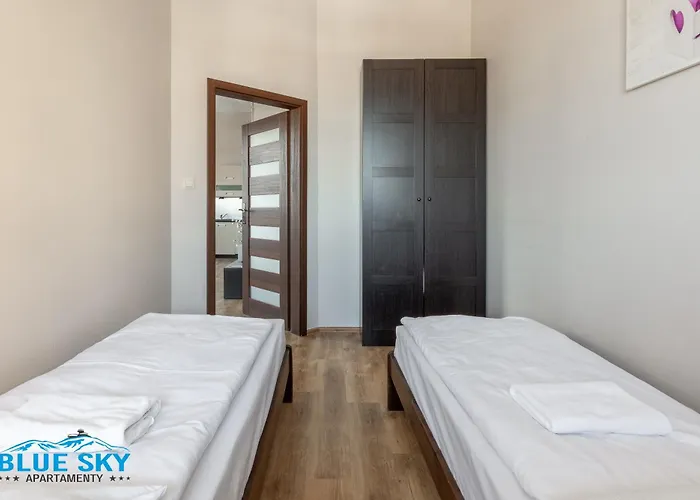 Appartement Blue Sky - W Centrum, Blisko Deptaka, Restauracji I Atrakcji Karpacza - Obroncow Pokoju 1d *