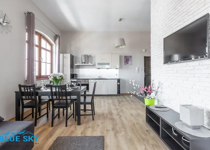 Blue Sky - W Centrum, Blisko Deptaka, Restauracji I Atrakcji Karpacza - Obroncow Pokoju 1d * Karpacz