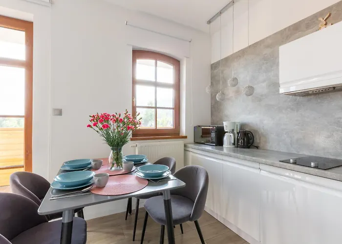 Appartement Blue Sky - W Centrum, Blisko Deptaka, Restauracji I Atrakcji Karpacza - Obroncow Pokoju 1d *